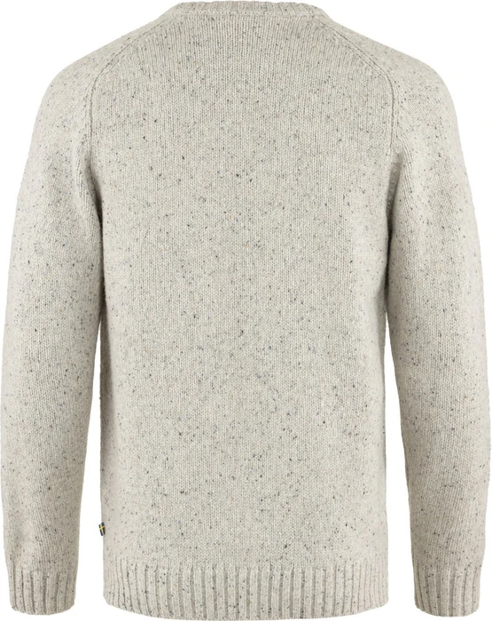 Fjällräven Lada Round Neck Strickpullover chalk white (Herren)