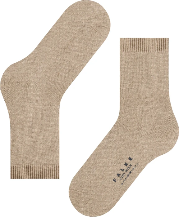 Falke Cosy Wool Socken beige mel. (Damen)