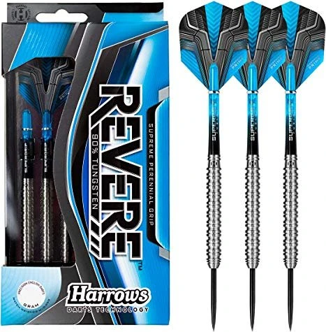 Harrows Revere 90% Steeltip Dartpfeil Set 21g
