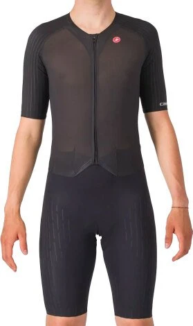 Castelli Sanremo S Speed Suit Trikot kurzarm schwarz (Herren)
