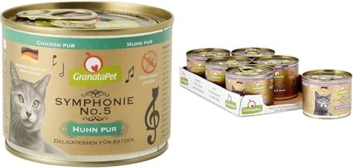 GranataPet Symphonie No.3, mit Wild & Huhn, 1.20kg (6x 200g)
