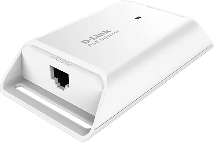 D-Link Desktop Gigabit PoE-Injektor, 2x RJ-45, 15.4W PoE