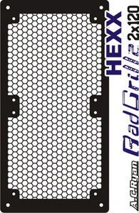 A.C.Ryan RadGrillz HEXX 2x120mm Aluminium