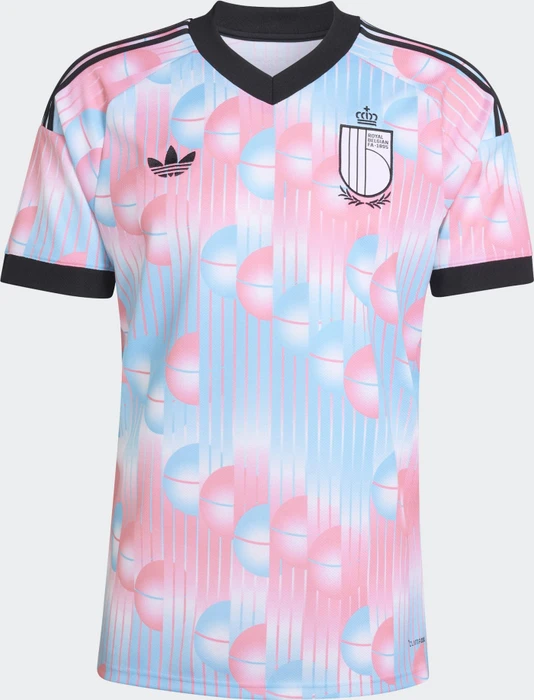 adidas FIFA WM 2026 Belgien Auswärtstrikot kurzarm frozen blue (Herren)