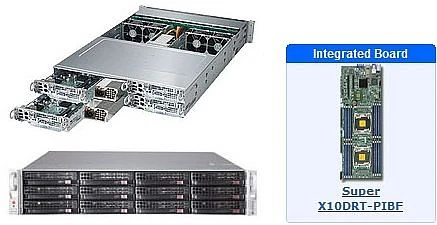 Supermicro SuperServer 6028TP-HC1FR, 2HE