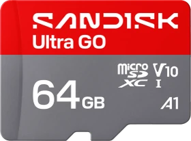 SanDisk Ultra GO R140 64GB, UHS-I U1, A1, Class 10