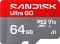SanDisk Ultra GO R140 64GB, UHS-I U1, A1, Class 10 Vorschaubild