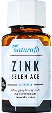 naturafit Zink Selen ACE Kapseln, 90 Stück