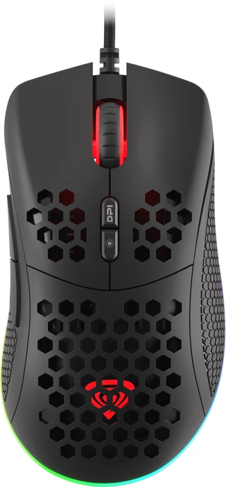 Genesis Krypton 555 Ultralight Gaming Mouse schwarz, USB
