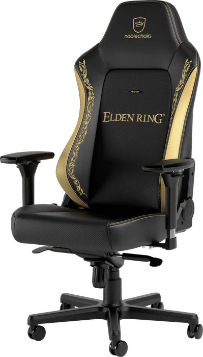 noblechairs Hero Elden Ring Edition Gamingstuhl, schwarz/gold (NBL-HRO-PU-ERE) – Bild 3 von 12