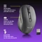 NGS Evo Rust Black Wireless Rechargeable Silent Mouse schwarz, USB Vorschaubild