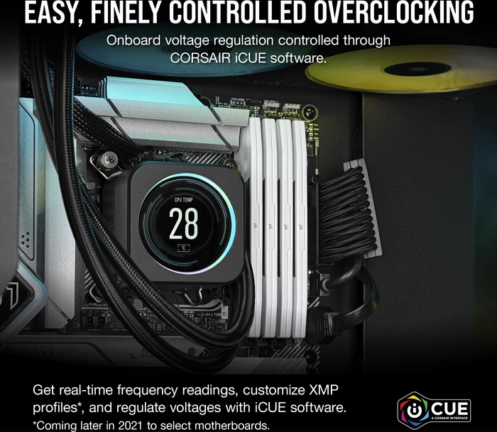 Corsair Vengeance weiß UDIMM 32GB Kit, DDR5-6000, CL30-36-36-76