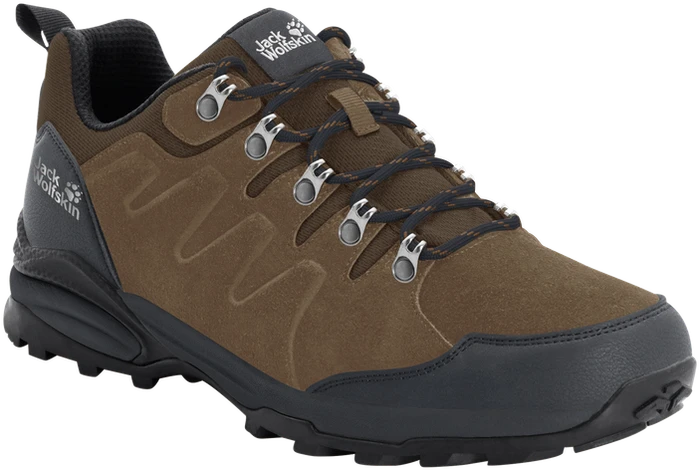 Jack Wolfskin Refugio Texapore Low brown/phantom (Herren)