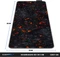 Titanwolf Lava Lightning RGB XXL Gaming-Mauspad, 800x300mm, schwarz/rot Vorschaubild
