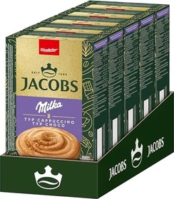 Jacobs Cappuccino Milka Löskaffee-Sticks, 220g (10x 22g)