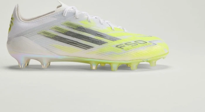 adidas F50 Sparkfusion Elite Low cloud white/iron metallic/hi-res yellow (Damen)