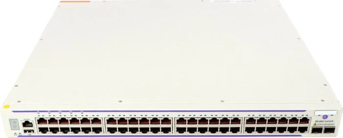 Alcatel OmniSwitch 6450 Rackmount Gigabit Managed Switch, 48x RJ-45, 2x SFP, 1x Erweiterungsslot