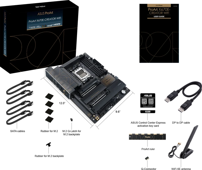 ASUS ProArt X670E-Creator WIFI (AMD AM5)