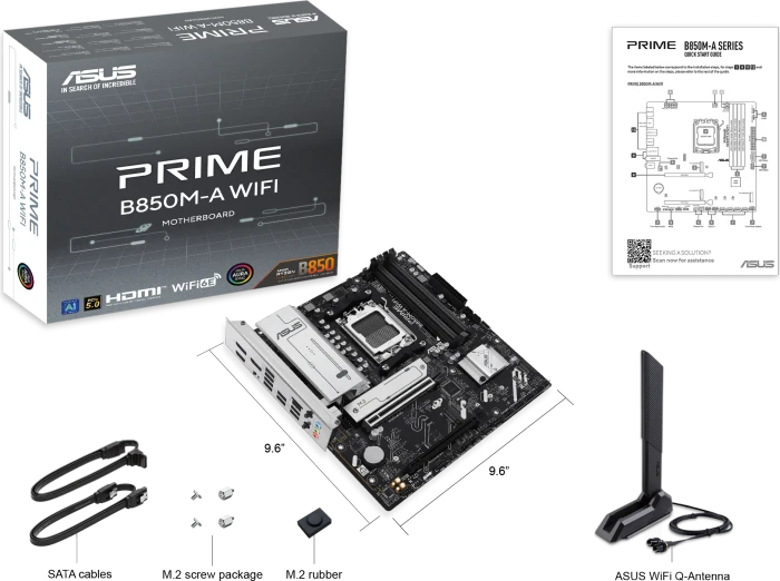 ASUS Prime B850M-A WIFI (AMD AM5)