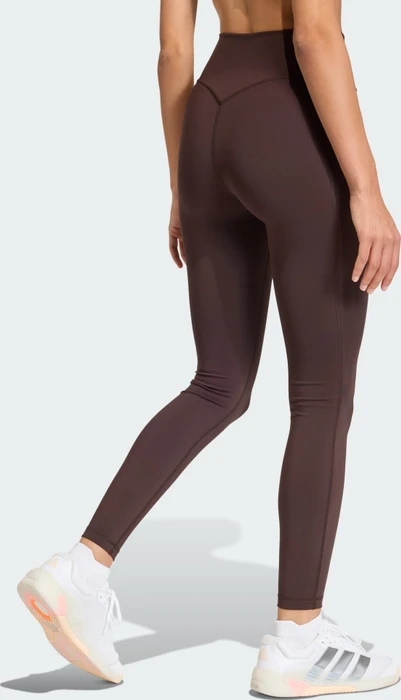 adidas Optime Workout Full Length Tights Hose lang aurora coffee (Damen) (KA0183) – Bild 3 von 7