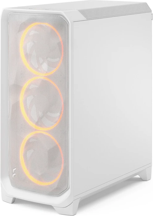 Fractal Design Meshify 3 RGB White TG Clear Tint, weiß, Glasfenster