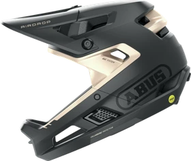 ABUS AirDrop MIPS Fullface-Helm schwarz/gold