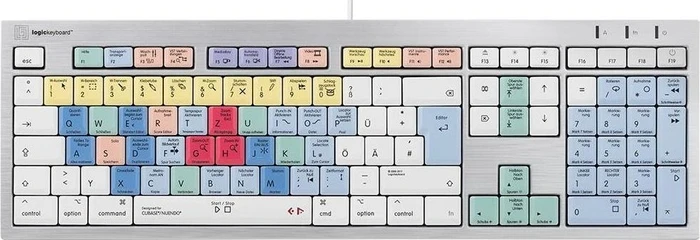 LogicKeyboard ALBA Steinberg Cubase Nuendo Mac, USB, DE