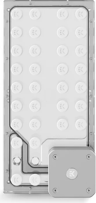 EK Water Blocks Quantum Line EK-QuantumX Loophole Distro Plate 280 D5 PWM, Acryl, silber, mit Pumpe