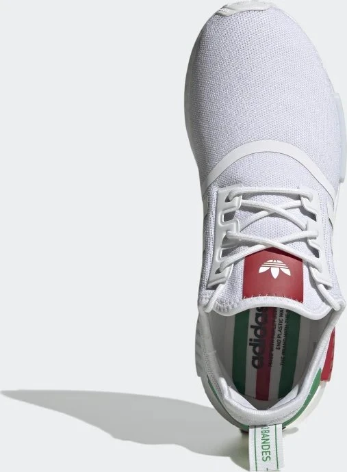 adidas NMD_R1 cloud white/off white/green (Herren)