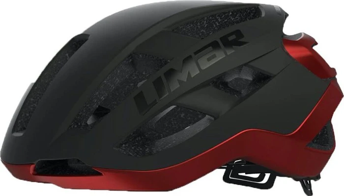 Limar Air Star Helm matt black chrome red