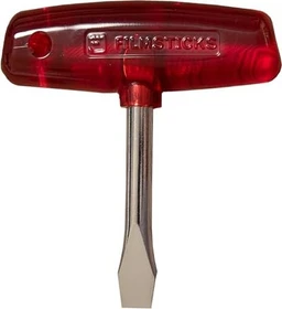 Filmsticks T-Handle 10mm Slotted Schraubenzieher rot