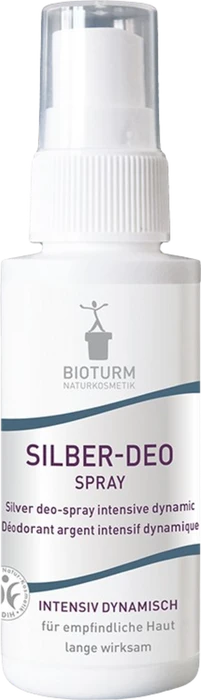 Bioturm Nr. 87 Intensiv Dynamisch Silber-Deo Spray, 50ml