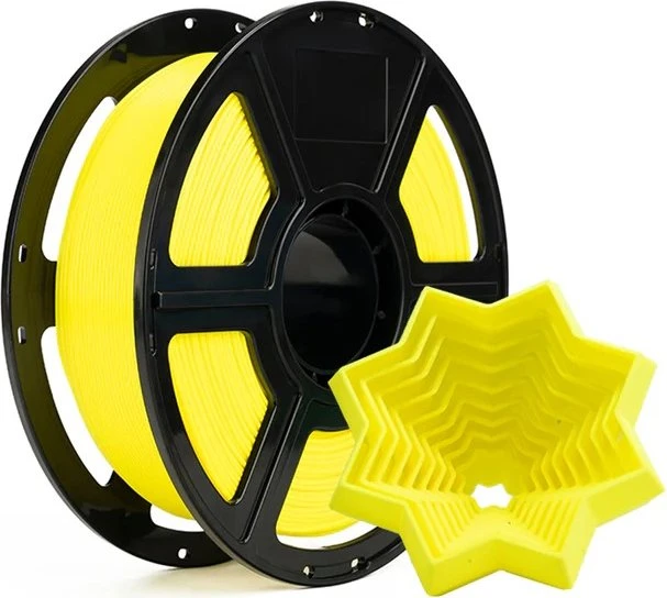 Flashforge Hyper PLA, neon yellow, Spule, 1.75mm, 1.00kg