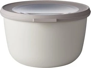 Mepal Multischüssel Cirqula rund Aufbewahrungsbehälter 1l nordic white