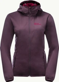 Jack Wolfskin Windhain Hoody Funktionsjacke grapevine (Damen)