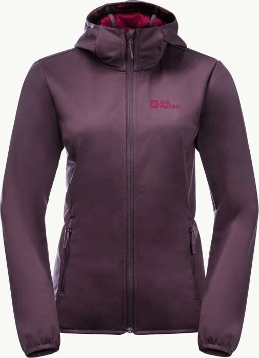 Jack Wolfskin Windhain Hoody Funktionsjacke grapevine (Damen)