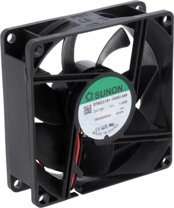 Sunon 12V DC Fan, 80mm