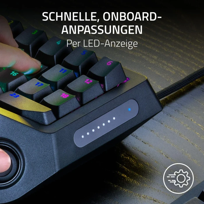 Razer Tartarus V2 Pro Gaming Keypad, schwarz, Razer Analog Optical Switch Gen-2, USB