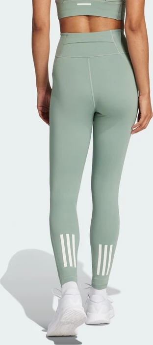 adidas Own the Run Laufhose 7/8 silver green (Damen)