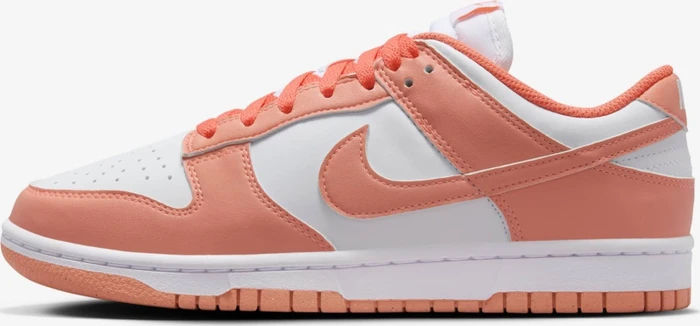 Nike Dunk Low white/light wild mango (Damen)