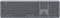 Hama WK-550 Multi-Device-Tastatur, dunkelgrau/schwarz, USB/Bluetooth, DE Vorschaubild