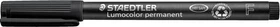 Staedtler Lumocolor 318 permanent schwarz, 5er-Pack