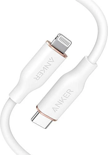 Anker Powerline III Flow USB-C/Lightning-Kabel 0.9m weiß