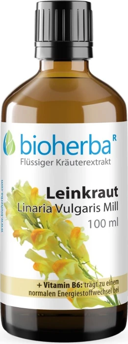 Bioherba Leinkraut Linaria vulgaris Mill Tropfen Tinktur, 50ml