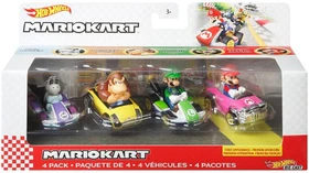 Mattel Hot Wheels Mario Kart Die-Cast-Charaktere