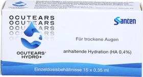 Santen Ocutears Hydro+ Augentropfen Einzeldosispipetten, 5.25ml (15x 0.35ml)