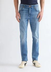 Wrangler Larston Medium Stretch Jeans texas sky (Herren)