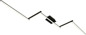Briloner Staff LED Deckenleuchte 24W 143.6cm schwarz