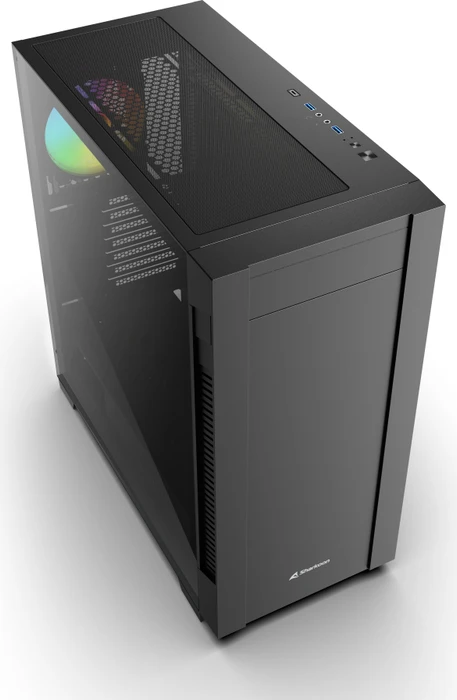 Sharkoon S25-W2, Glasfenster