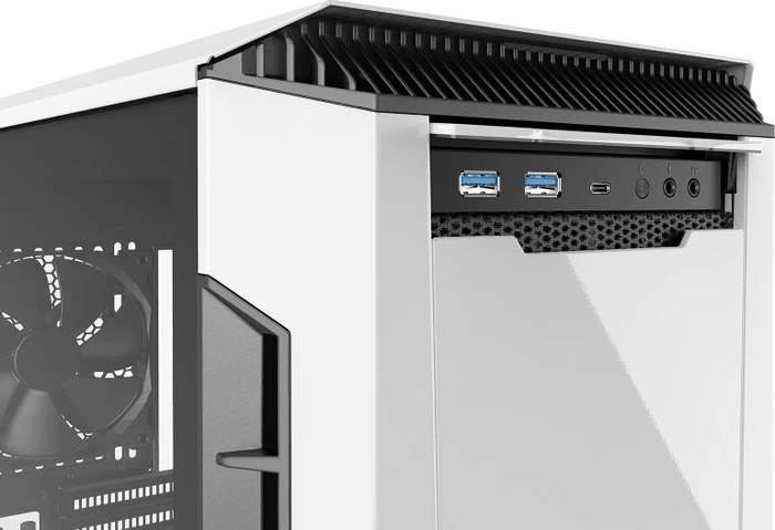 Phanteks Eclipse P600S Glacier White, weiß, Glasfenster, schallgedämmt